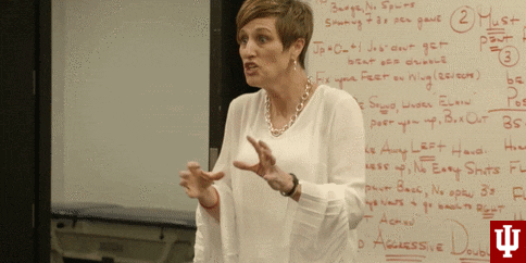 Women'S Basketball GIF by Indiana Athletics