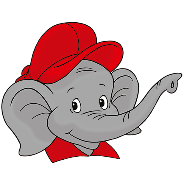 Blink Elephant Sticker by Kiddinx for iOS & Android GIPHY