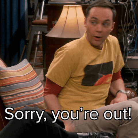 Youre Out The Big Bang Theory GIF by CBS - Find & Share on GIPHY