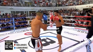Gaston Bolanos tends to murder people with his leg kicks. 