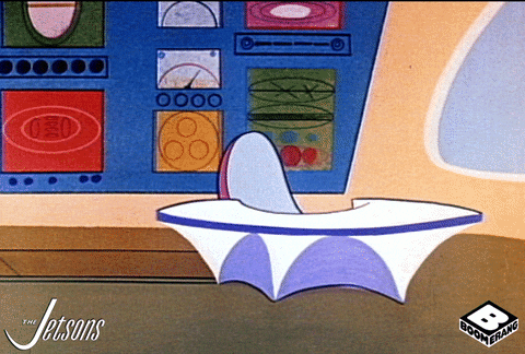 Relaxed The Jetsons GIF by Boomerang Official