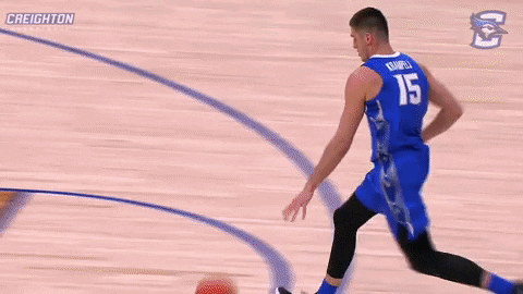Slam Dunk GIF by Creighton University Athletics