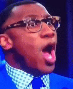 Shannon Sharpe Wow GIF - Find & Share on GIPHY