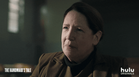 Handmaids Tale Aunt Lydia GIF by HULU - Find & Share on GIPHY