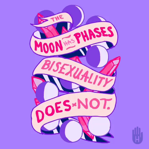 Luna ima faze, biseksualnost pa ne.