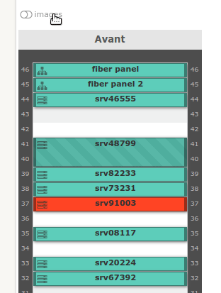 pictures in rack view