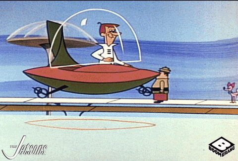 The Jetsons Car GIF