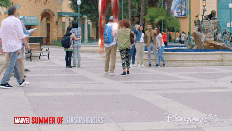 Landing Iron Man GIF by Disneyland Paris