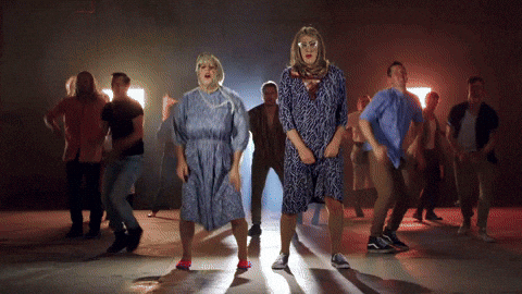 Dance Granny GIF by Two Friends