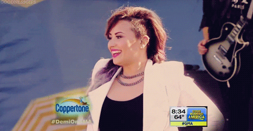 Demi Lovato Good Morning America S Find And Share On Giphy