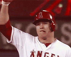 Mike Trout Baseball GIF - Find & Share on GIPHY