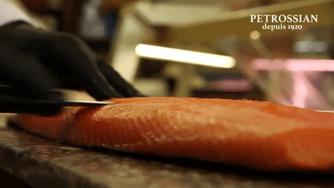 Hungry Smoked Salmon GIF by Petrossian