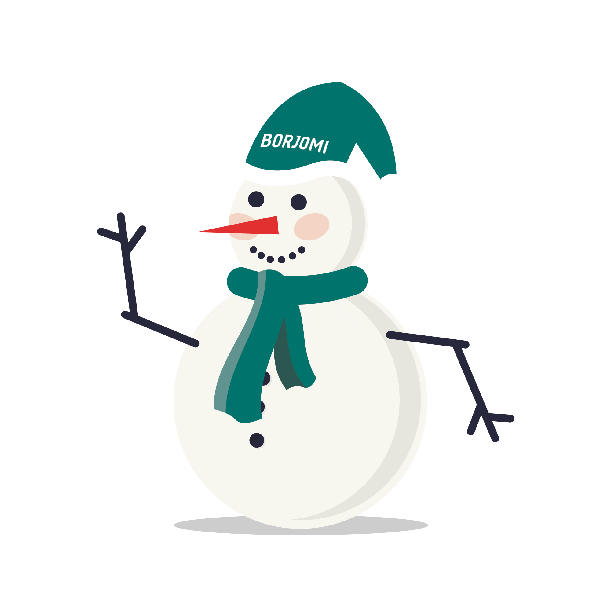 Dancing Snowman Gif