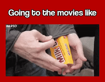 Going to movies be like in funny gifs