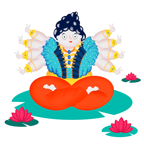 Lotus Flower Power GIF by sofiahydman Find & Share on GIPHY