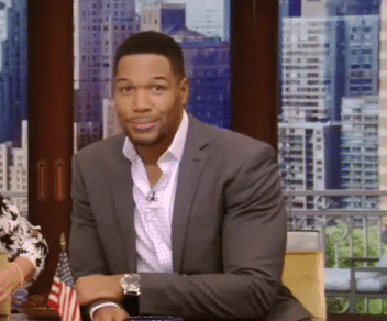 michael strahan puts kelly ripa on blast about previous job together