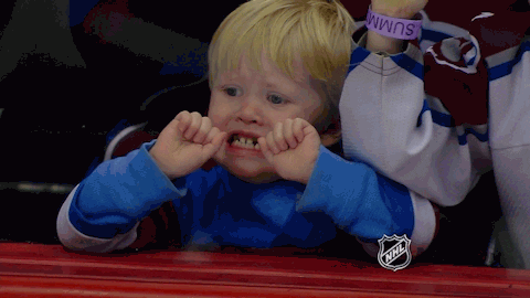 Nervous Knock Knock GIF by NHL - Find & Share on GIPHY