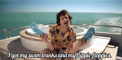 Andy Samberg Flip Flops GIF - Find & Share on GIPHY