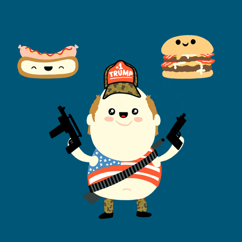 Chris Piascik animation illustration election 2016 guns