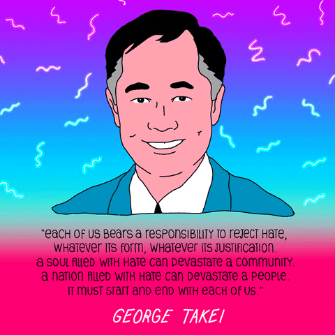 George Takei Lgbt GIF by GIPHY Studios Originals