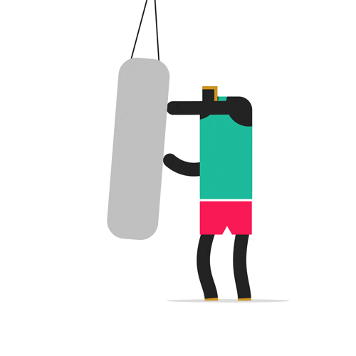 Animation Boxing GIF by Rafa Galeano Find & Share on GIPHY