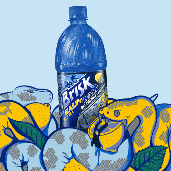 brisk blueberry lemonade
