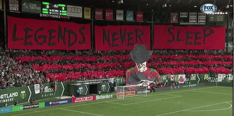 Mls Legends Never Sleep GIF by Major League Soccer