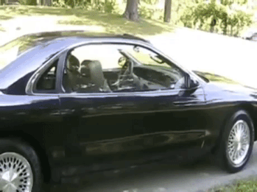 Folding Car Door in funny gifs