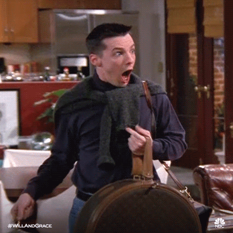 Shocked Will And Grace GIF by NBC - Find & Share on GIPHY