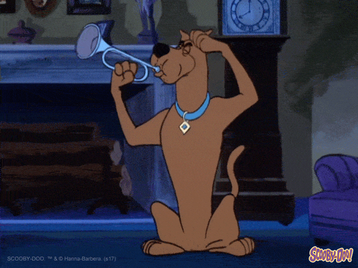 Salute Trumpet GIF by ScoobyDoo Find & Share on GIPHY