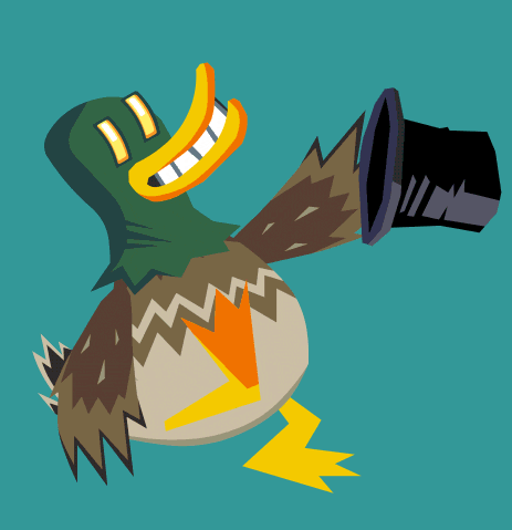 Duck Rave Gif Top Hat Dancing GIF by Zekey - Find & Share on GIPHY