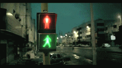 Traffic Light Animation in funny gifs