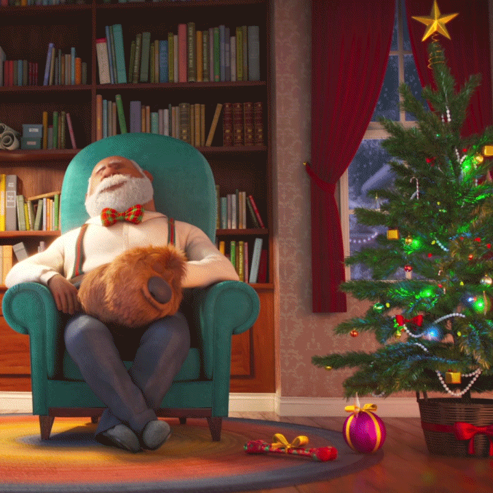 Happy Christmas GIF by The Secret Life Of Pets Find & Share on GIPHY