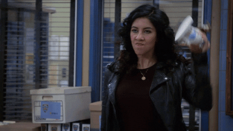 Stephanie Beatriz Rosa Diaz GIF by Brooklyn Nine-Nine - Find & Share on GIPHY