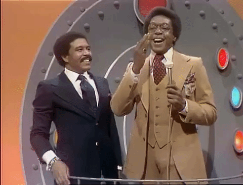 Imitating Soul Train GIF