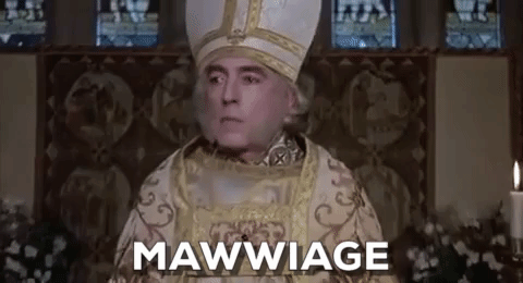 Image result for mawwiage princess bride gif