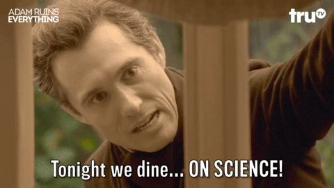 Tonight we dine...on Science!