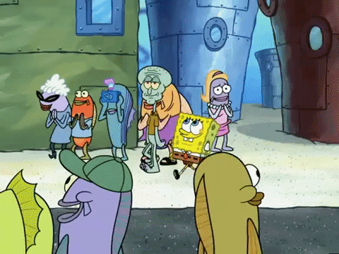 Season 5 The Two Faces Of Squidward GIF by SpongeBob SquarePants - Find ...