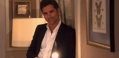 John Stamos Finger Gun GIF by The Late Late Show with James Corden - Find & Share on GIPHY