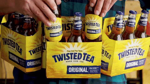 Hero Drinking GIF by Twisted Tea
