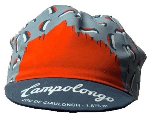 Cappellino Passo Campolongo cycling cap