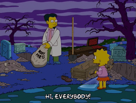 Dr. Nick Riviera Hello GIF by The Simpsons