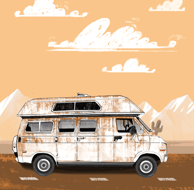 Van GIF by Dan Blaushild Find & Share on GIPHY