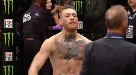 Image result for mcgregor walk gif