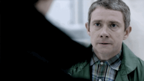 Martin Freeman Sherlock GIF by BBC - Find & Share on GIPHY