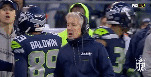 Image result for pete carroll gif