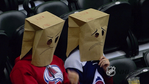 Sad Colorado Avalanche GIF by NHL - Find & Share on GIPHY