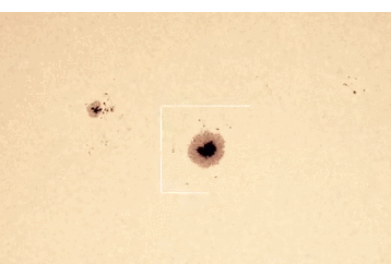 Mancha Solar vista por ALMA