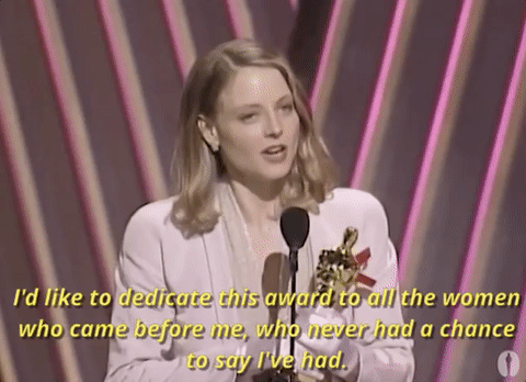 Jodie Foster Oscars GIF by The Academy Awards