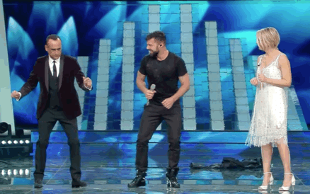 Carlo Conti Ricky Martin Sanremo